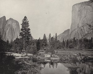 Yosemite Valley, Californien (s/h-billede) af American Photographer (after)