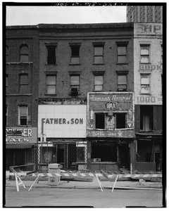 70-72 Monroe Avenue (kommerciel bygning), Detroit, Michigan (s/h-billede) af American Photographer