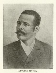 Antonio Maceo (sort-hvid fotografi) af American Photographer