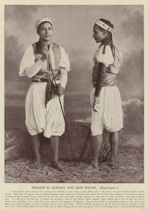 Brehim El Korany og Said Rayab, egyptere