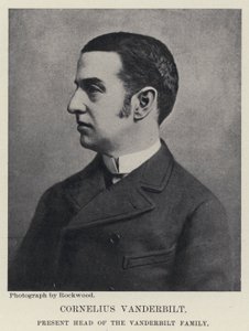 Cornelius Vanderbilt (s/h foto) af American Photographer
