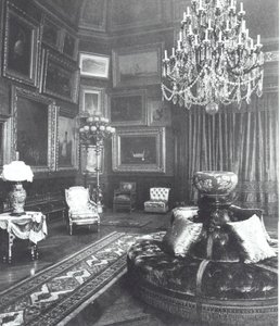 Salon i Astor-familiens hus, Fifth Avenue, New York af American Photographer