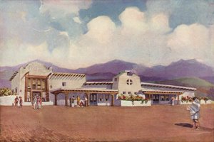 El Ortiz, Lamy, New Mexico (farvet foto) af American Photographer