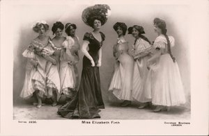 Elizabeth Firth, amerikansk sangerinde og skuespillerinde (s/h-foto) af American Photographer