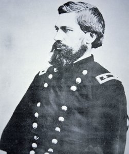 General Oliver Otis Howard (1830-1909) (s/h foto) af American Photographer