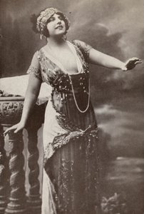 Geraldine Farrar, som "Tosca" (s/h-foto) af American Photographer