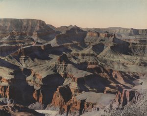 Grand Canyon i Arizona: Grand View (foto i farver) af American Photographer