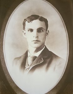 Henry Ford i en alder af omkring tredive år (s/h-foto) af American Photographer