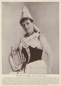Jeanette le Barre, fransk bondepige