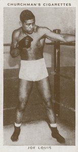 Joe Louis (1914-1981), amerikansk verdensmester i sværvægtsbokser af American Photographer