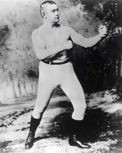 John L. Sullivan (s/h-billede) af American Photographer