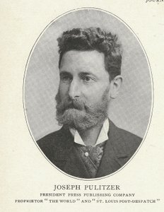Joseph Pulitzer, illustration fra 