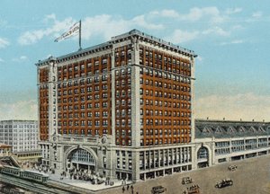 La Salle Street Station (farvet foto) af American Photographer