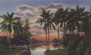 Lago del Country Club, Lake at Country Club Park (farvet foto)