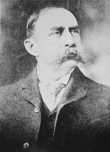 Løjtnant John Barclay Armstrong (1815-1913) (s/h foto) af American Photographer