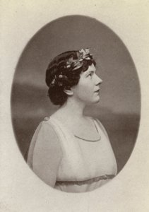 Louise Homer, som Orfeus, i "Orfeo Ed Euridice" (s/h-foto) af American Photographer