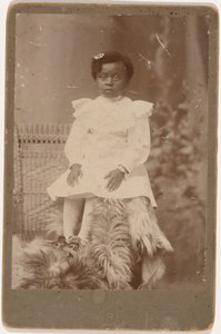 Lucile Norward, ca. 1890 (foto) af American Photographer