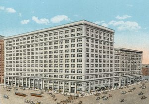 Marshall Field and Company Retail Store, State og Washington (farvet foto) af American Photographer