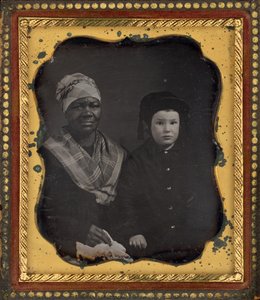Millie Craig og Frederick H. Healey, ca. 1851 (foto) af American Photographer