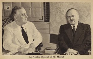 Molotov og Roosevelt af American Photographer