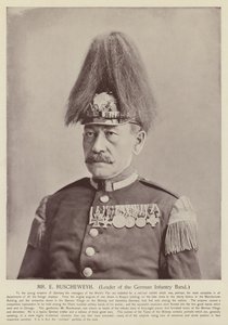 E Ruscheweyh, leder af det tyske infanteriorkester af American Photographer