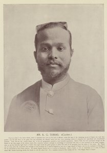 K. G. Tobias, Ceylon