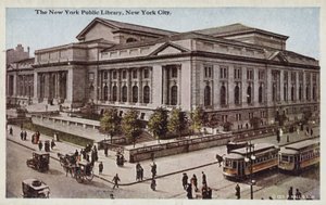 New York Public Library, New York City, USA (foto i farver) af American Photographer