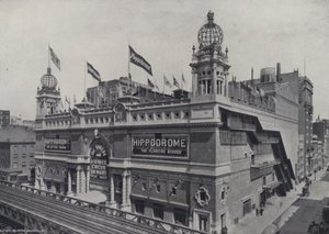 New York: The New York Hippodrome (s/h-foto) af American Photographer