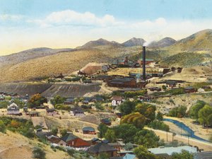 Old Dominion Mine and Smelter, Globe, Arizona (farvefoto) af American Photographer