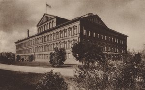 Pensionsbureauet (s/h-foto) af American Photographer