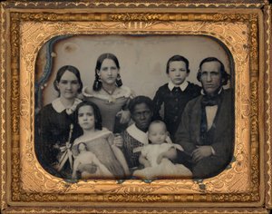 Portræt af en familie, 1860