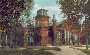 Poughkeepsie: Museum and Art Gallery, Vassar College (farvefoto) af American Photographer