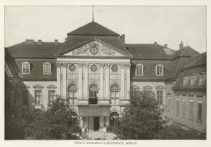 Prince Bismarcks Residence, Berlin (sort-hvidt fotografi) af American Photographer