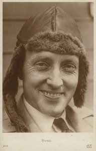 Richard E Byrd, amerikansk flådeofficer, flyver og opdagelsesrejsende (s/h-foto) af American Photographer