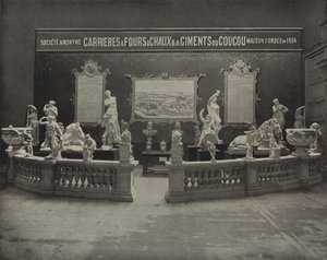 Statuer i cement af American Photographer