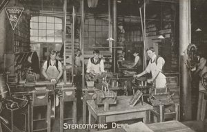 Afdeling for stereotyper (s/h-foto) af American Photographer