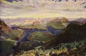 Solopgang fra Hermit Trail, Grand Canyon National Park (farvefoto) af American Photographer
