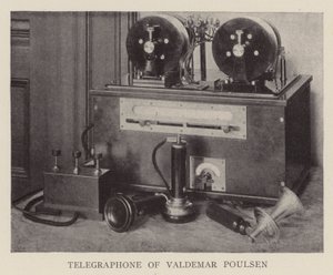 Telegraf af Valdemar Poulsen (s/h-foto) af American Photographer