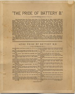 The Pride of Battery B, af Frank H Gassaway, bagside af 336830 (albumfoto) af American Photographer