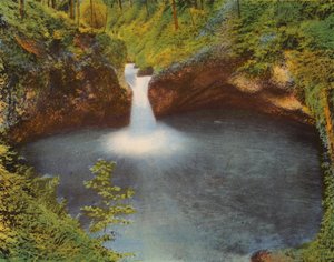 The Punch Bowl i Eagle Creek (farvefoto) af American Photographer