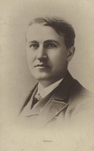 Thomas Edison (1847-1931), amerikansk opfinder af American Photographer