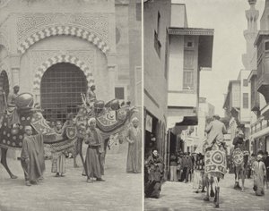 Typiske scener i Cairo Street af American Photographer