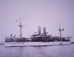 USS Maine, senere sænket i Havana havn af American Photographer