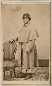 Uidentificeret afroamerikansk kvinde i uniform af American Photographer