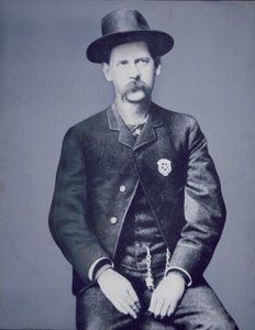 Wyatt Earp (1848-1929) juni af American Photographer