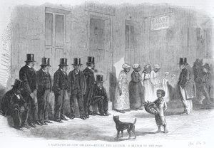 A Slave-Pen at New Orleans - Before the Auction, fra 