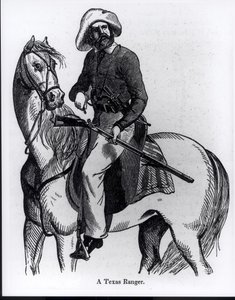 A Texas Ranger, illustration fra 