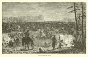En natlejr, december 1862 af American School