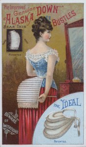 Advertisement for Alaska down women