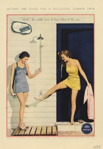 Annonce for DuPont Acele Yarn, 1936 af American School